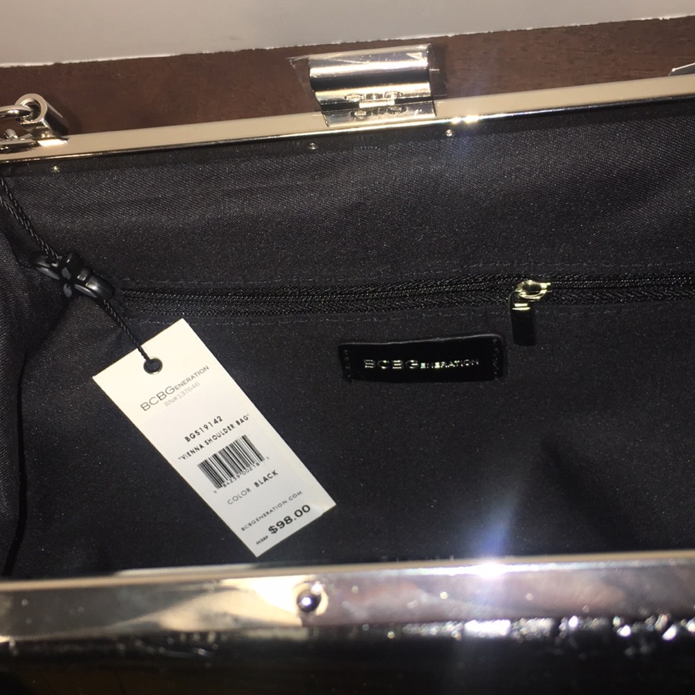 ❗️Sale❗️BCBGeneration “Croc Skin” Shoulder bag/CB✨ - Picture 5 of 8